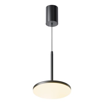 Maytoni P076PL-L12W3K-B - LED luster na sajli PLATO LED/12W/230V 3000K crno
