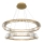 Maytoni P097PL-L90G4K - LED luster na sajli KRONE LED/90W/230V CRI 90 pr. 80,5 cm zlatna