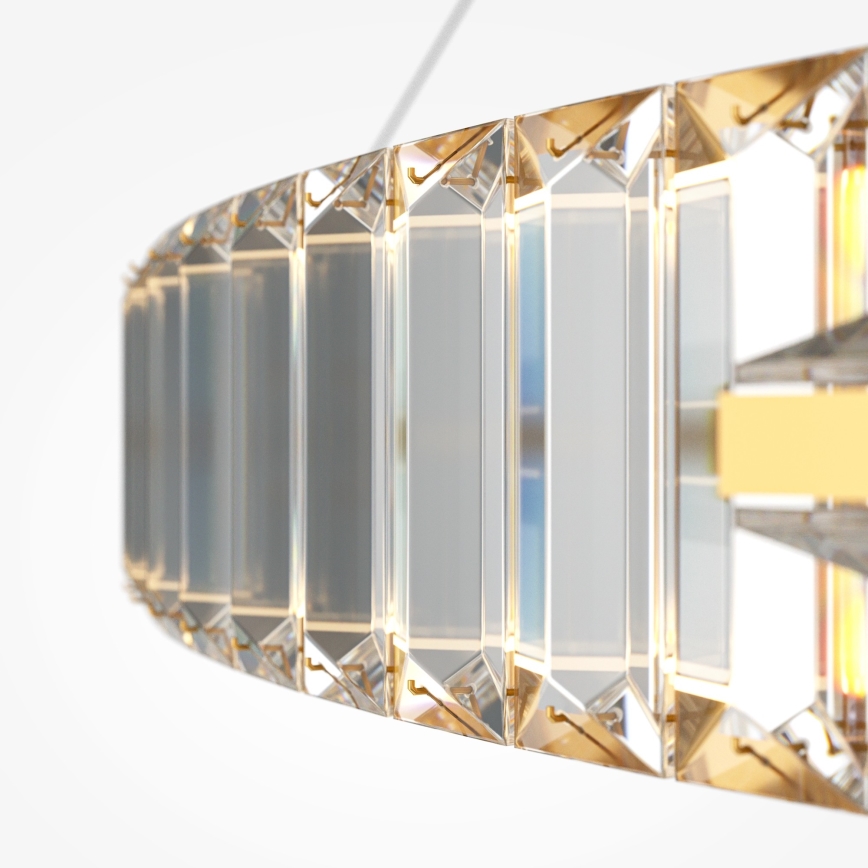Maytoni P097PL-L90G4K - LED luster na sajli KRONE LED/90W/230V CRI 90 pr. 80,5 cm zlatna