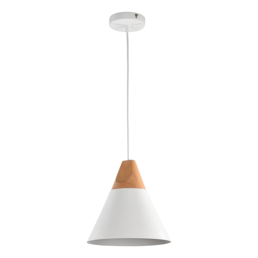 Maytoni P359-PL-01-W - Luster na sajli BICONES 1xE27/60W/230V pr. 22 cm bela/bež
