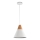 Maytoni P359-PL-01-W - Luster na sajli BICONES 1xE27/60W/230V pr. 22 cm bela/bež