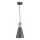 Maytoni P359-PL-140-C - Luster na sajli BICONES 1xE27/60W/230V pr. 14 cm sivo/bež