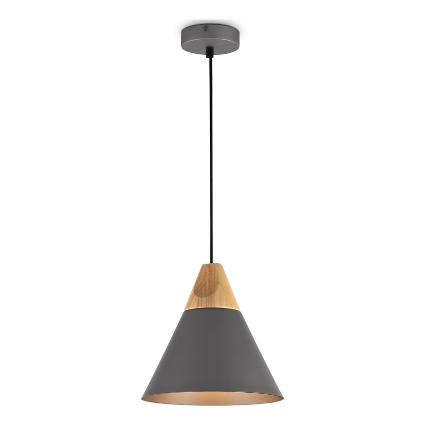 Maytoni P359-PL-220-C - Luster na sajli BICONES 1xE27/60W/230V pr. 22 cm sivo/bež