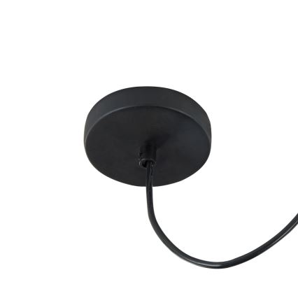 Maytoni T451-PL-01-GR - Luster na sajli BRONI 1xE27/60W/230V pr. 20 cm sivo