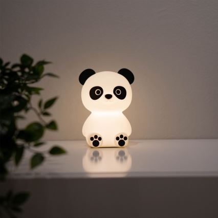 MegaLight - LED RGB Prigušiva punjiva dečija dodirna lampa PADDY PANDA LED/5V