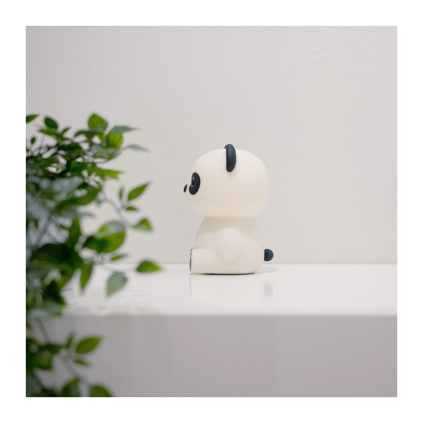 MegaLight - LED RGB Prigušiva punjiva dečija dodirna lampa PADDY PANDA LED/5V