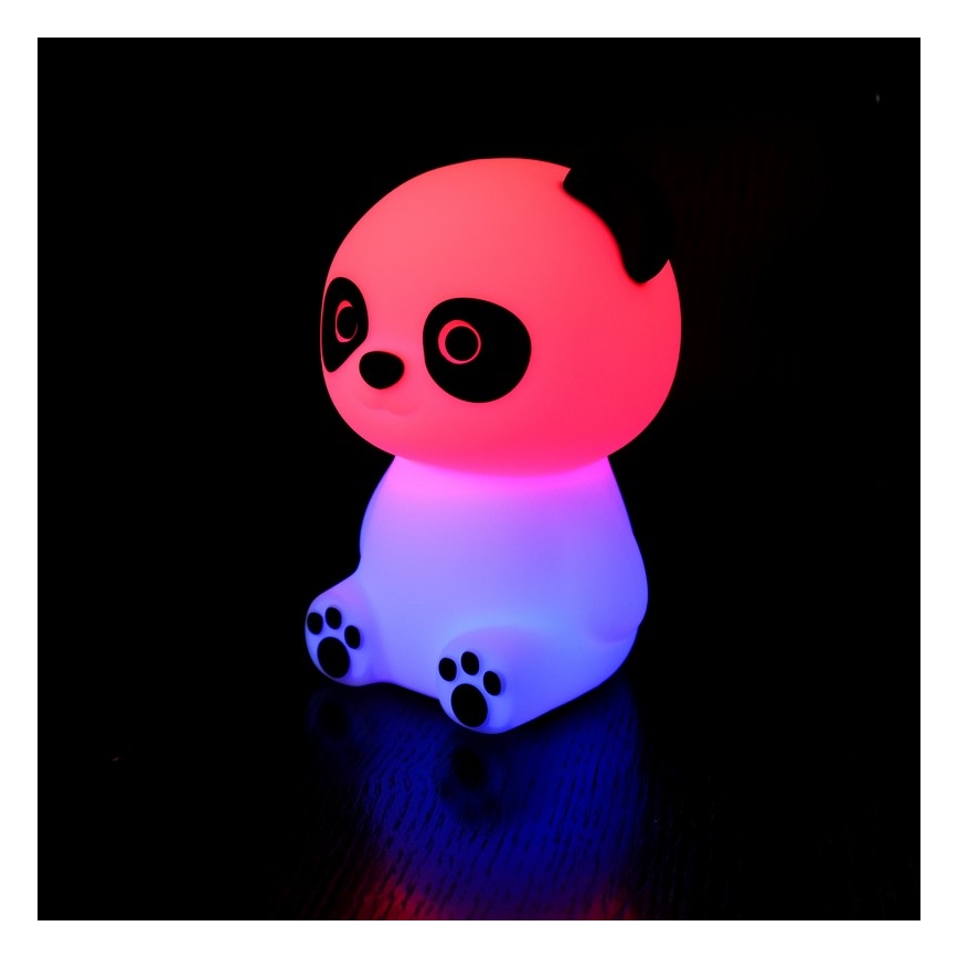 MegaLight - LED RGB Prigušiva punjiva dečija dodirna lampa PADDY PANDA LED/5V
