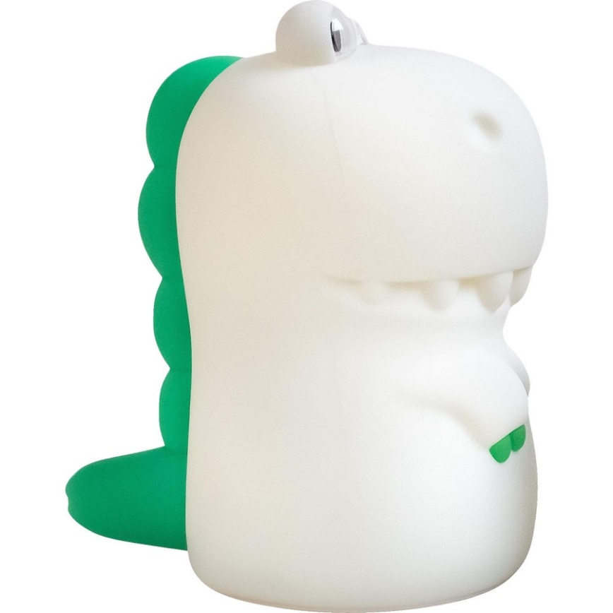 MegaLight - LED RGB Prigušiva punjiva dečija dodirna lampa DIGGY DINO LED/5V