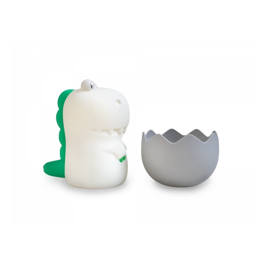 MegaLight - LED RGB Prigušiva punjiva dečija dodirna lampa DIGGY DINO LED/5V