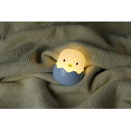 MegaLight - LED RGB Prigušiva punjiva dečija dodirna lampa EGGY EGG LED/5V