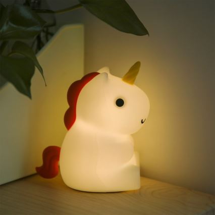 MegaLight - LED RGB Prigušiva punjiva dečija dodirna lampa MAGGY MAGIC LED/5V