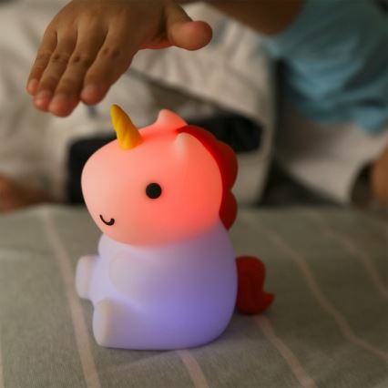 MegaLight - LED RGB Prigušiva punjiva dečija dodirna lampa MAGGY MAGIC LED/5V