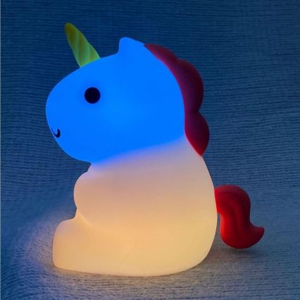 MegaLight - LED RGB Prigušiva punjiva dečija dodirna lampa MAGGY MAGIC LED/5V