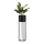 Metalna posuda za cveće LOFT 70x20 cm crno