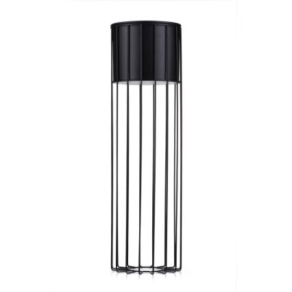 Metalna posuda za cveće LOFT 70x20 cm crno