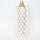 Metalna vaza 60,5x14 cm bela/zlatna