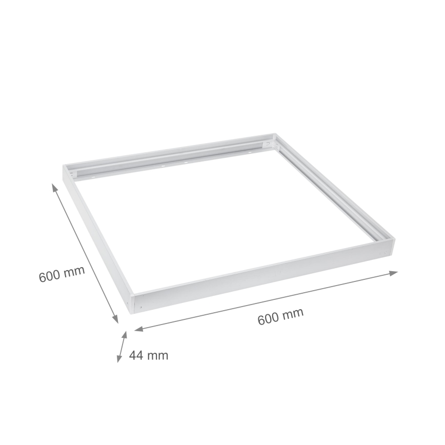 Metalni okvir za ugradnju LED panela 600x600 mm beo