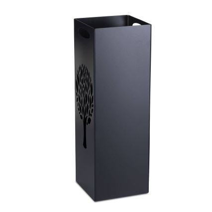 Metalni stalak za kišobrane INDUSTRIAL 60x21 cm crno