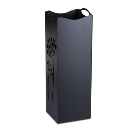 Metalni stalak za kišobrane INDUSTRIAL 60x21 cm crno
