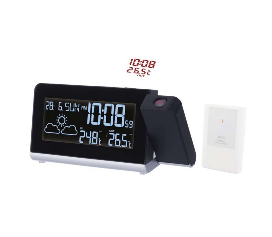 Meteorološka stanica sa LCD ekranom 1x CR2032 + 2×AA