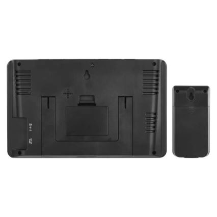 Meteorološka stanica sa LCD ekranom GoSmart 5/230V + 3xAAA Wi-Fi Tuya crno