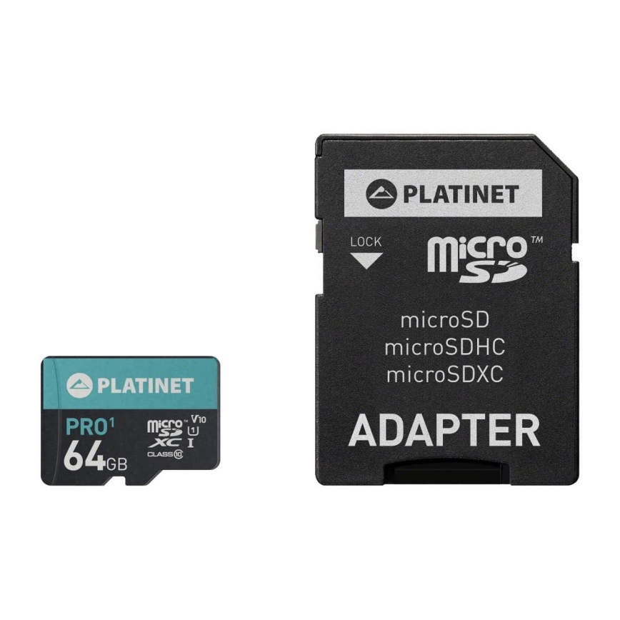 MicroSDXC kartica 64 GB U1 Pro 70 MB/s + SD adapter