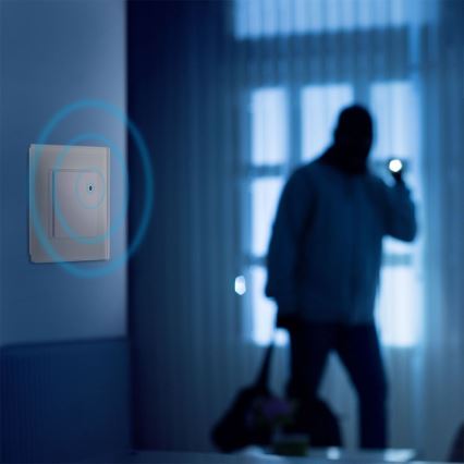 Mikrotalasni senzor pokreta 180° 300W/230V bela
