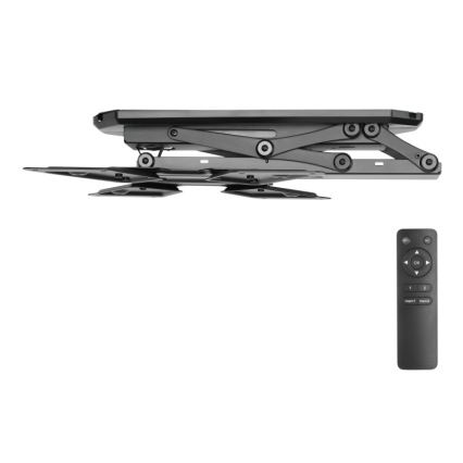 MK FLORIA MKF-20DM444 - Pametni plafonski držač za TV 55" crno Wi-Fi TUYA + Daljinski upravljač