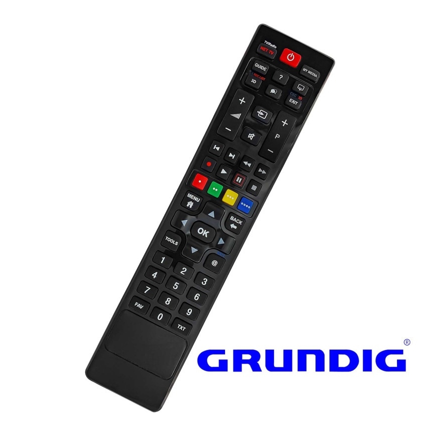 MK FLORIA Superior RC UNI TV Grundig - Zamenski daljinski upravljač za TV brendove Grundig 2xAAA