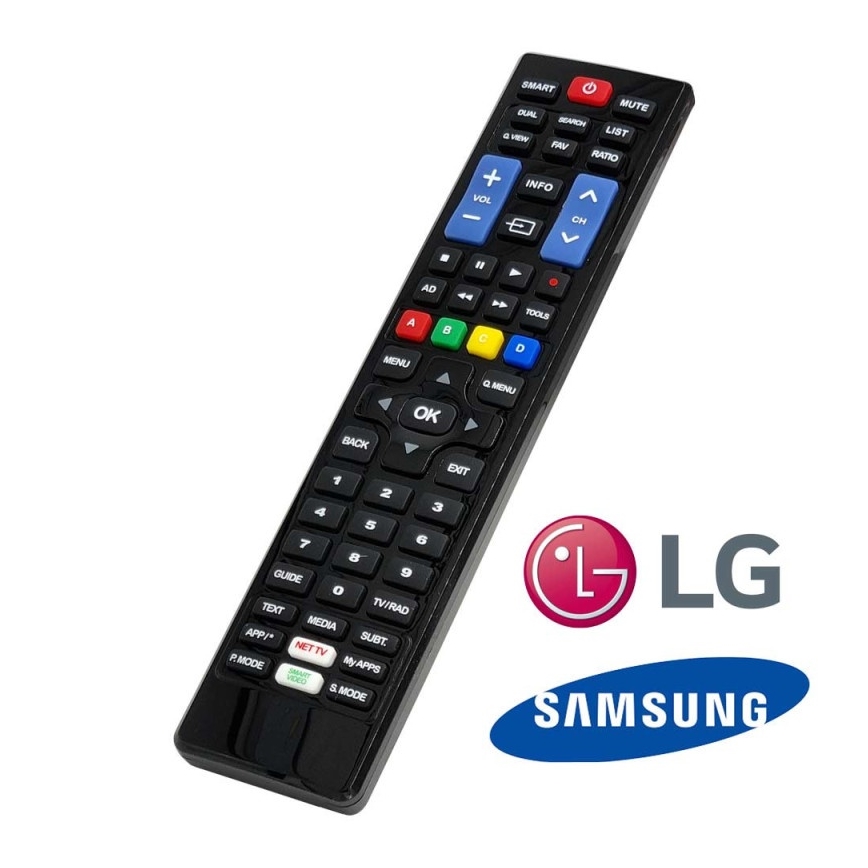 MK FLORIA Superior RC UNI TV SAM/LG - Zamenski daljinski upravljač za TV brendove Samsung/LG 2xAAA