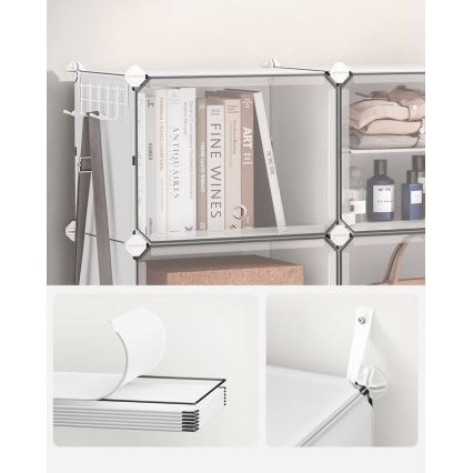 Modularni regal sa pregradama BOXIFY beo