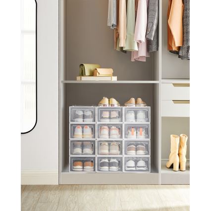 Modularni regal sa pregradama BOXIFY, beo