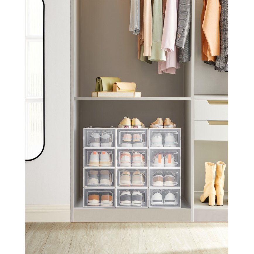 Modularni regal sa pregradama BOXIFY, beo