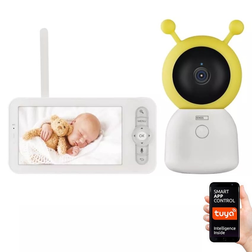 Monitor za bebe GoSmart 5V Wi-Fi Tuya