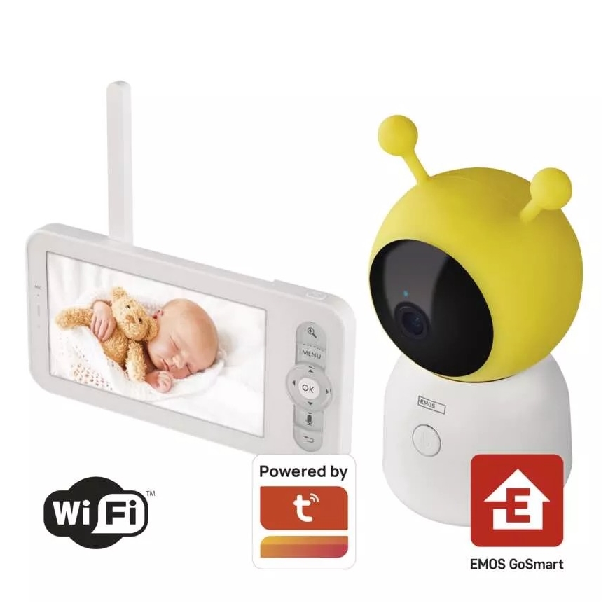 Monitor za bebe GoSmart 5V Wi-Fi Tuya