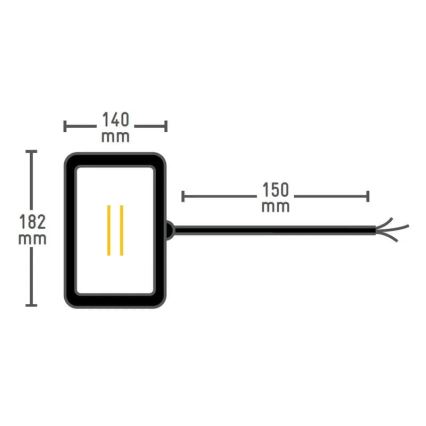 Müller-Licht - LED RGBW Prigušivi spoljni reflektor LED/10W/230V IP65 + Daljinski upravljač