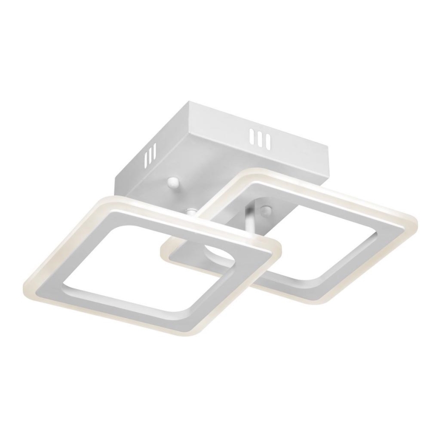 Nadgradni luster 2xLED/20W/230V bela
