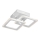 Nadgradni luster 2xLED/20W/230V bela