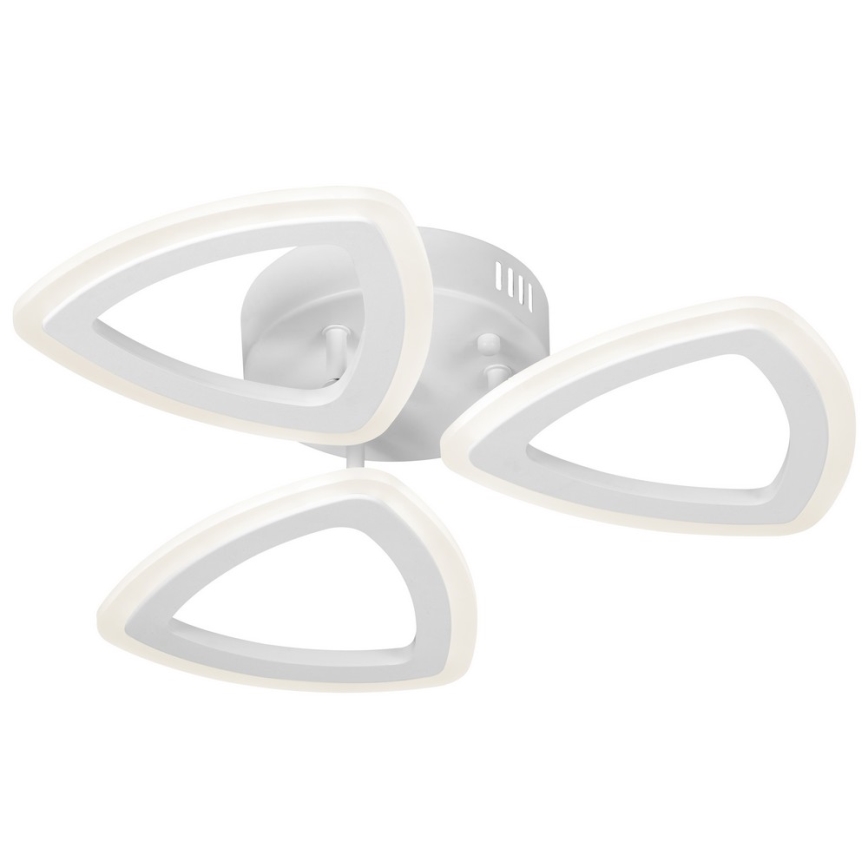 Nadgradni luster 3xLED/16W/230V bela