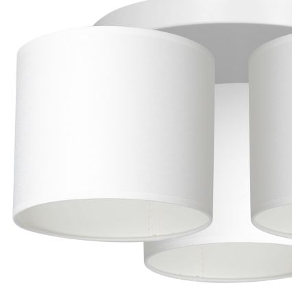 Nadgradni luster ARDEN 3xE27/60W/230V bela
