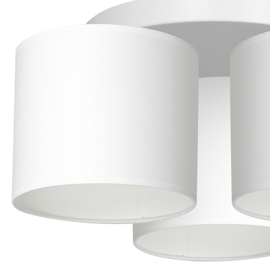 Nadgradni luster ARDEN 3xE27/60W/230V bela