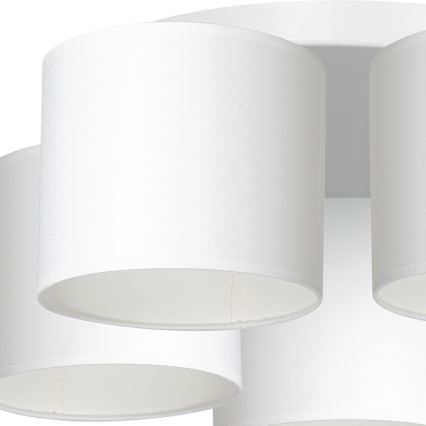 Nadgradni luster ARDEN 5xE27/60W/230V bela