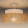 Nadgradni luster BOHO 1xE27/60W/230V bela/bež