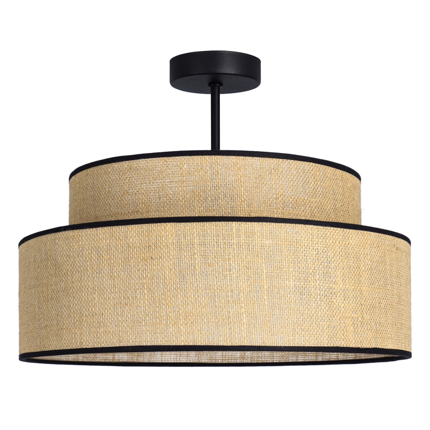 Nadgradni luster BOHO 1xE27/60W/230V bež