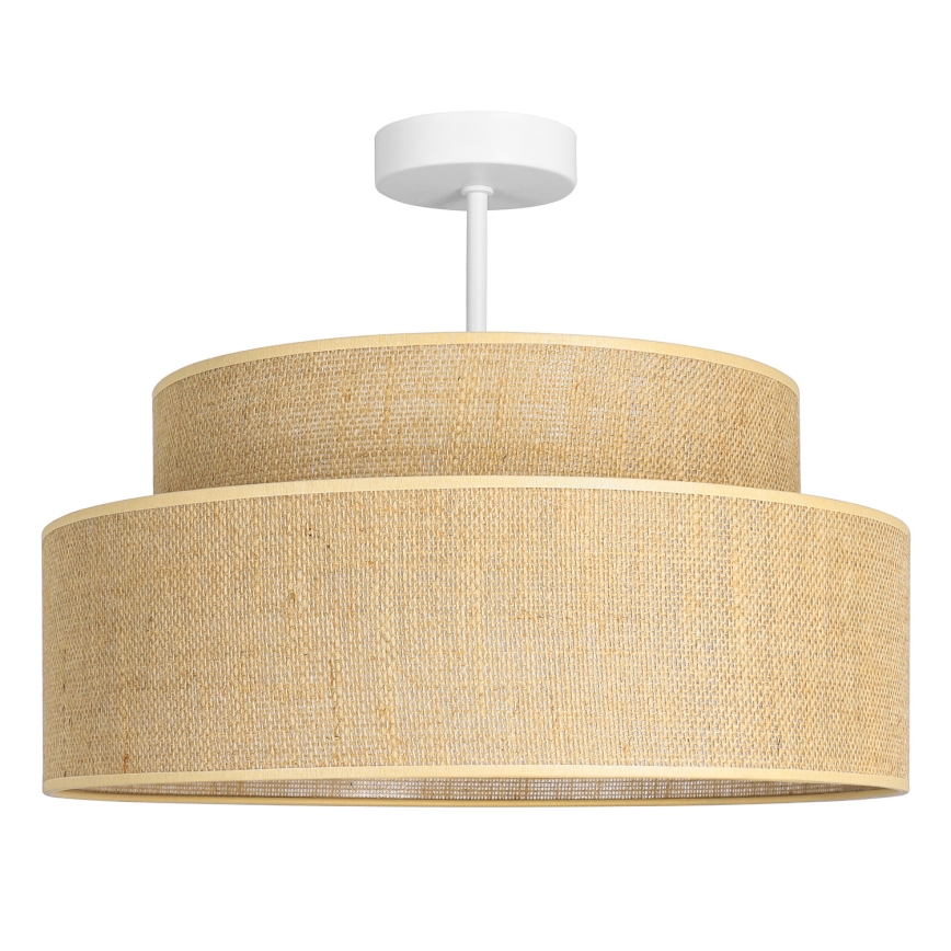 Nadgradni luster BOHO 1xE27/60W/230V bež