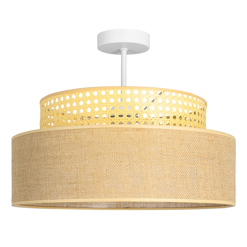 Nadgradni luster BOHO 1xE27/60W/230V ratan