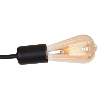Nadgradni luster BRENDA 3xE27/60W/230V crno