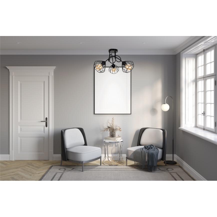 Nadgradni luster CEED 3xE27/60W/230V
