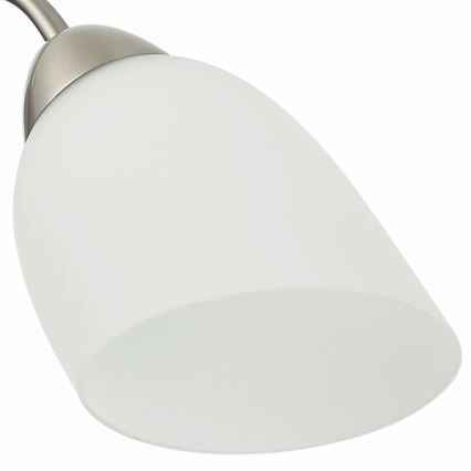 Nadgradni luster DONNA 3xE27/60W/230V nikl