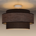 Nadgradni luster GRACE 1xE27/60W/230V braon/bež